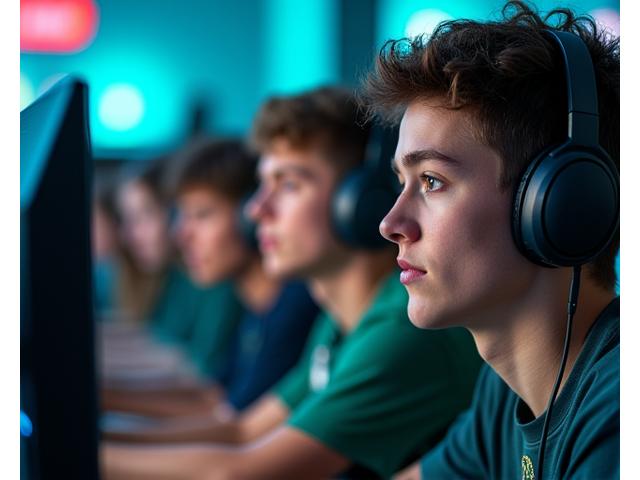 Ege Üniversitesi League of Legends Kupası finalinden bir an